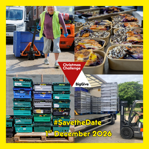 Double your donation this year and donate to UKHarvest, this Christmas, through UKHarvest's Big Give Christmas Challenge