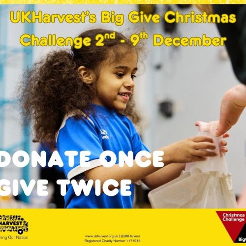 Save the Date for UKHarvest Big Give Christmas Campaign 2025