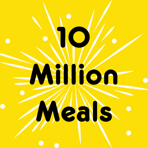 We've rescued 10 million meals worth of food